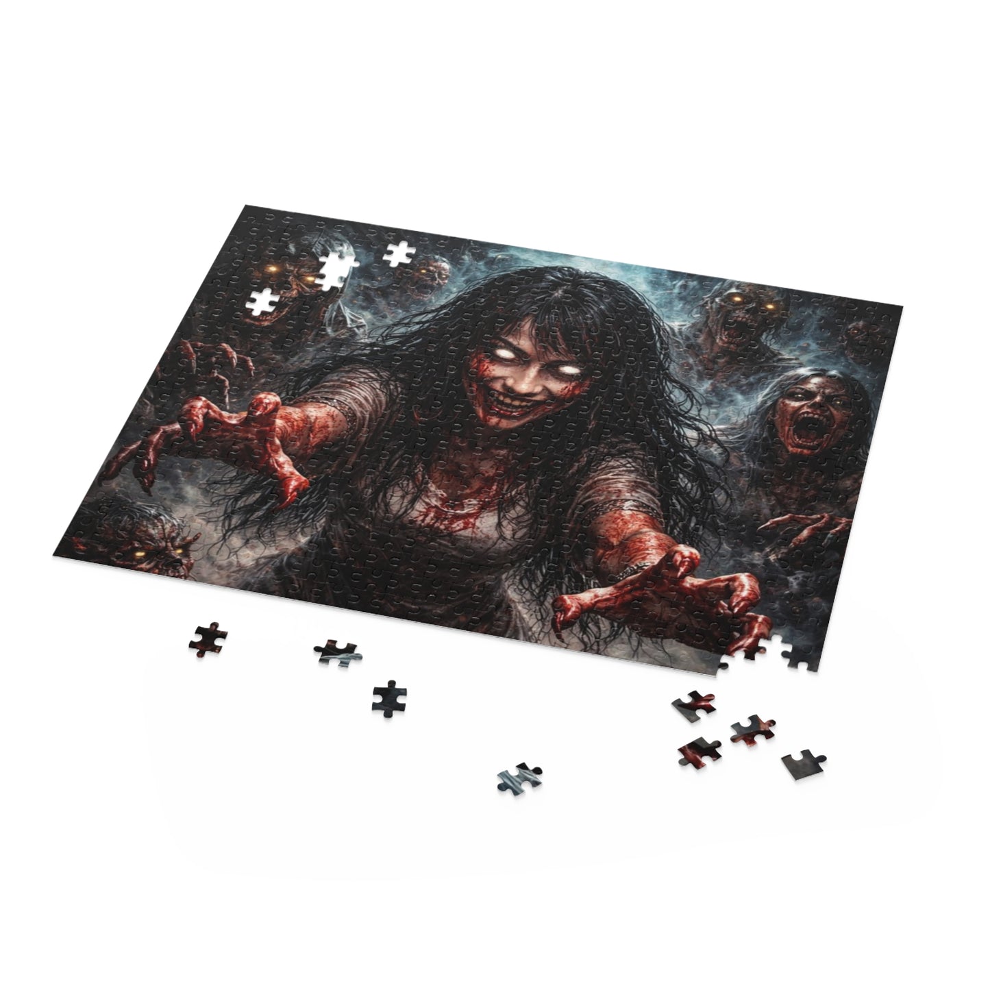 Horror Zombie Horde Puzzle (120/252/500 pcs)