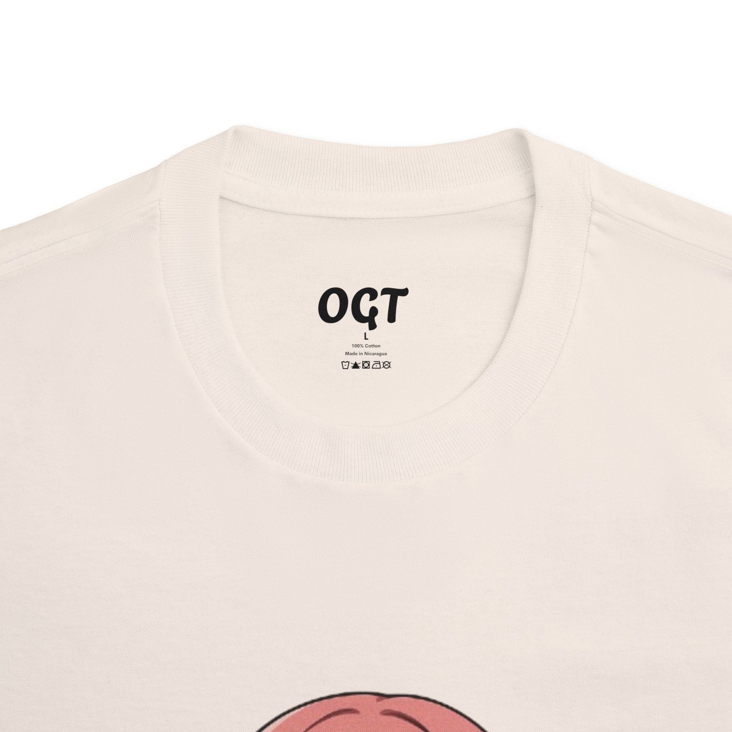 Anime Soft-Girl Tee — Pink Sakura Character