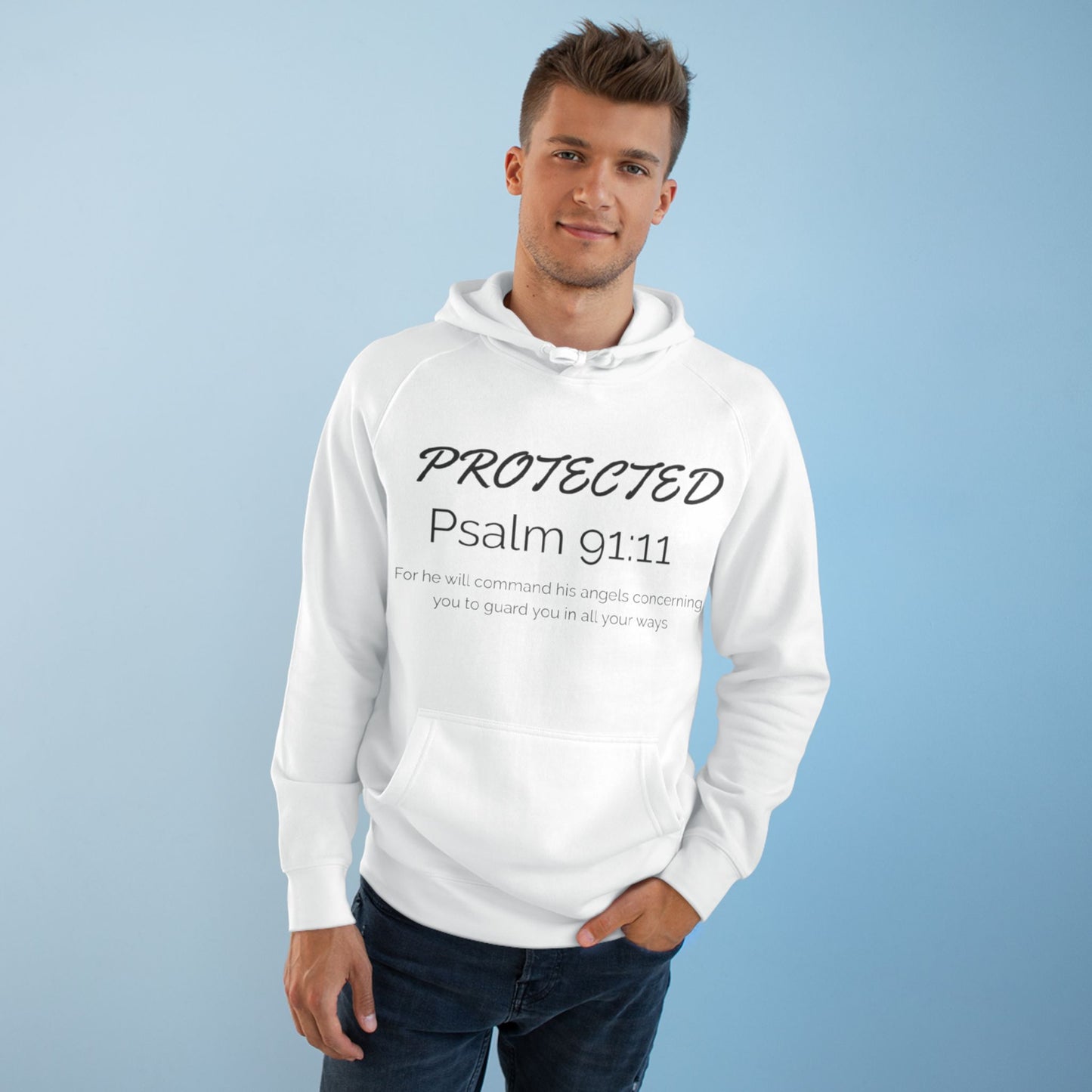 Protected Psalm 91:11 Hoodie
