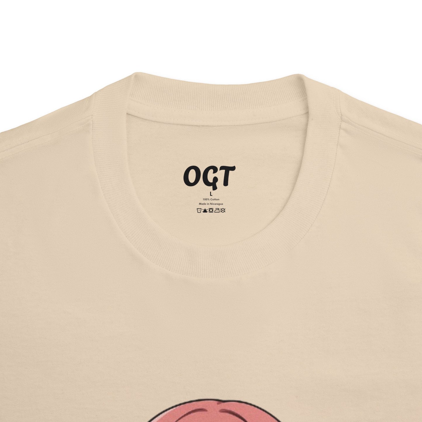 Anime Soft-Girl Tee — Pink Sakura Character