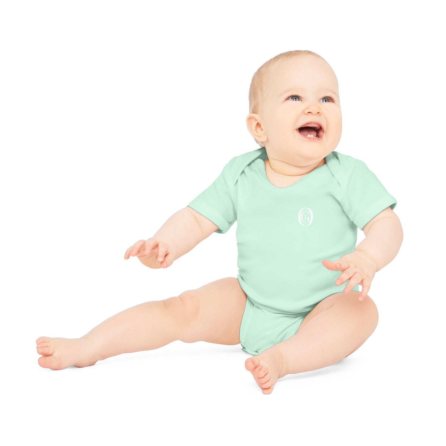 Minimal Monogram OGT Organic Baby Bodysuit