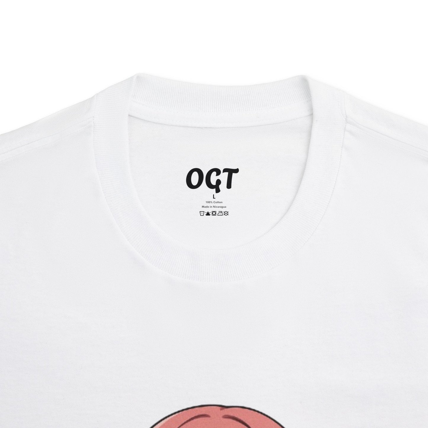 Anime Soft-Girl Tee — Pink Sakura Character