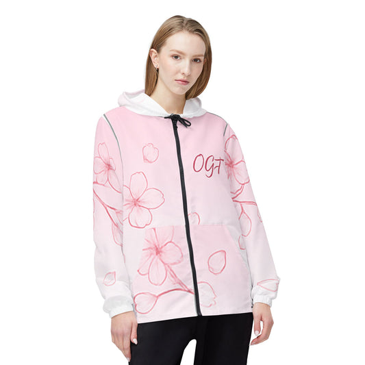 OGT Blossom Core Floral Windbreaker — Soft Pastel Streetwear