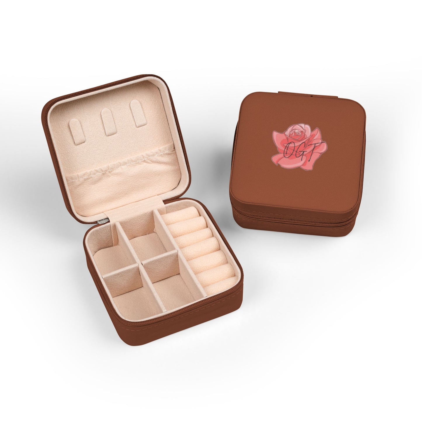 OGT Signature Rose Travel Jewelry Case