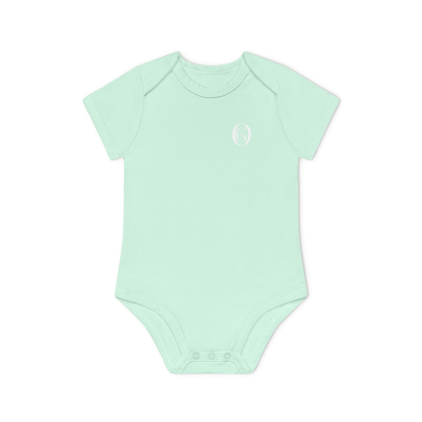 Minimal Monogram OGT Organic Baby Bodysuit