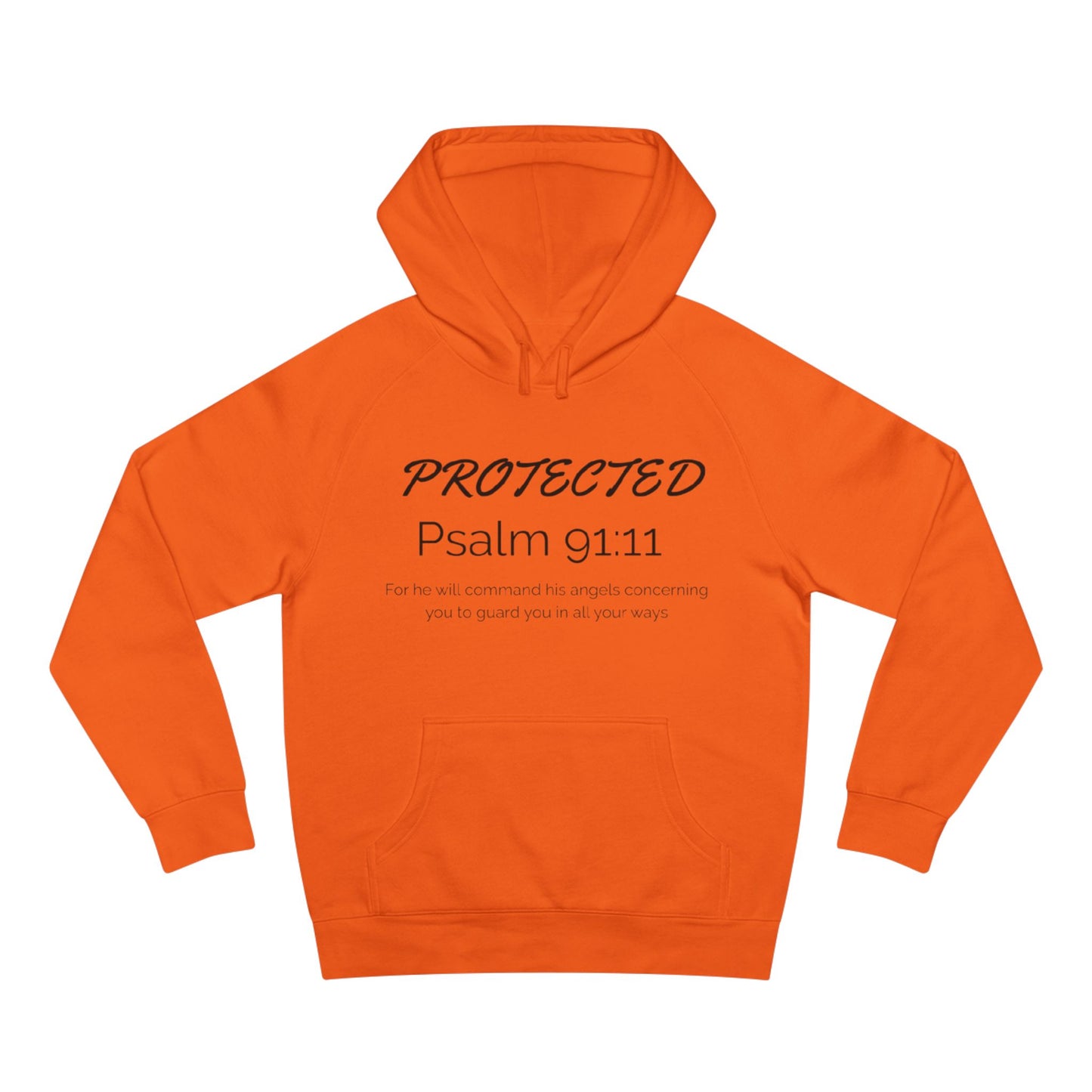 Protected Psalm 91:11 Hoodie