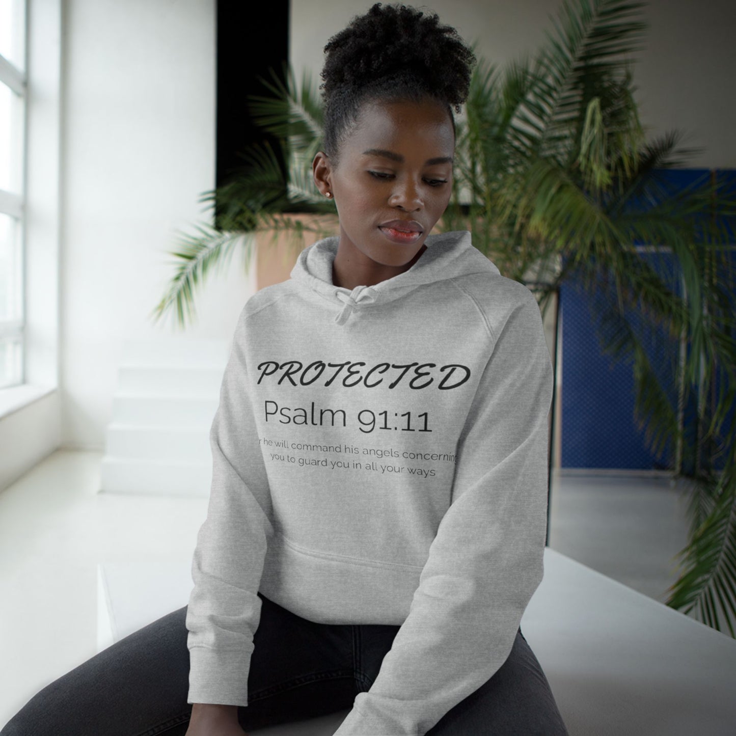 Protected Psalm 91:11 Hoodie