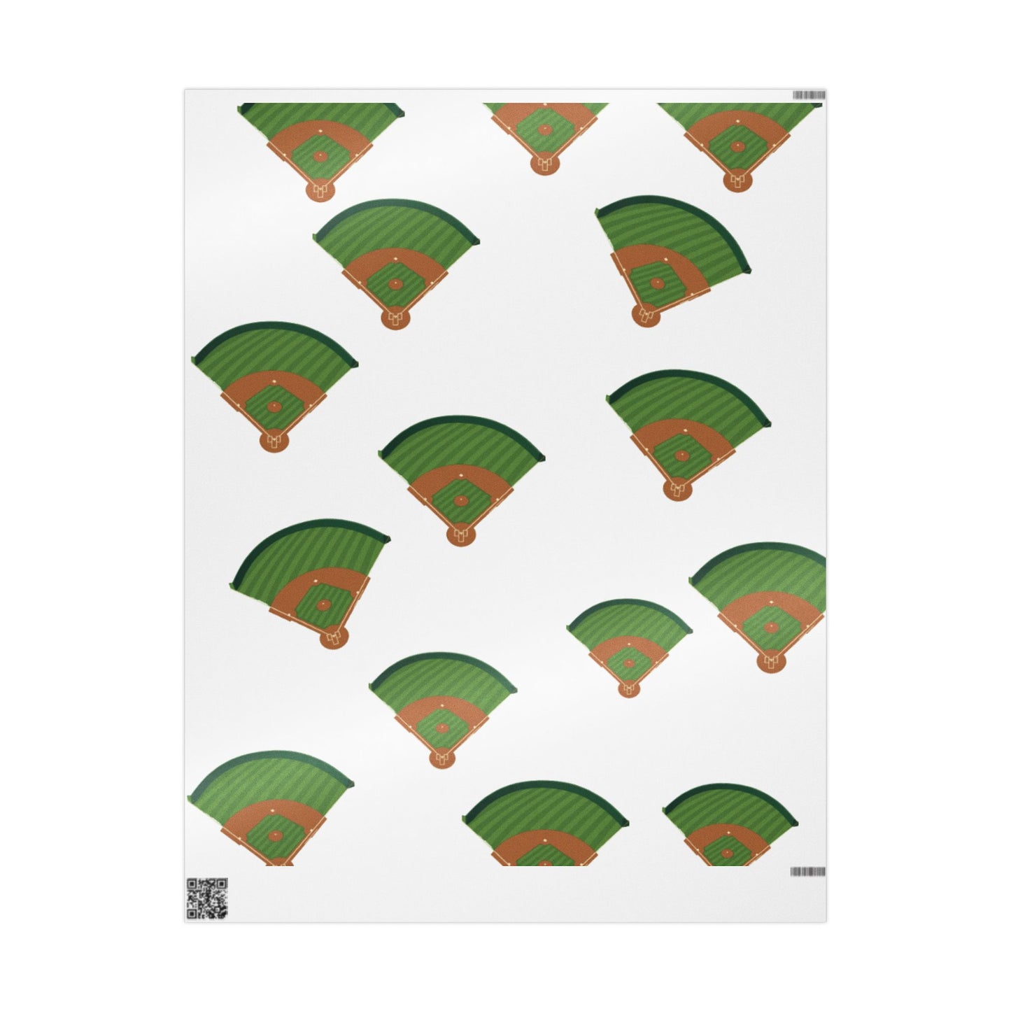 Baseball Field Wrapping Paper