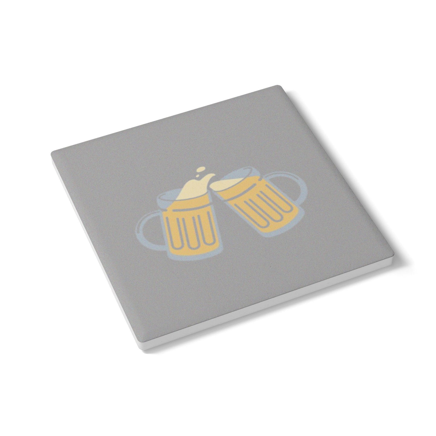 Beer Cheers Ceramic Coaster