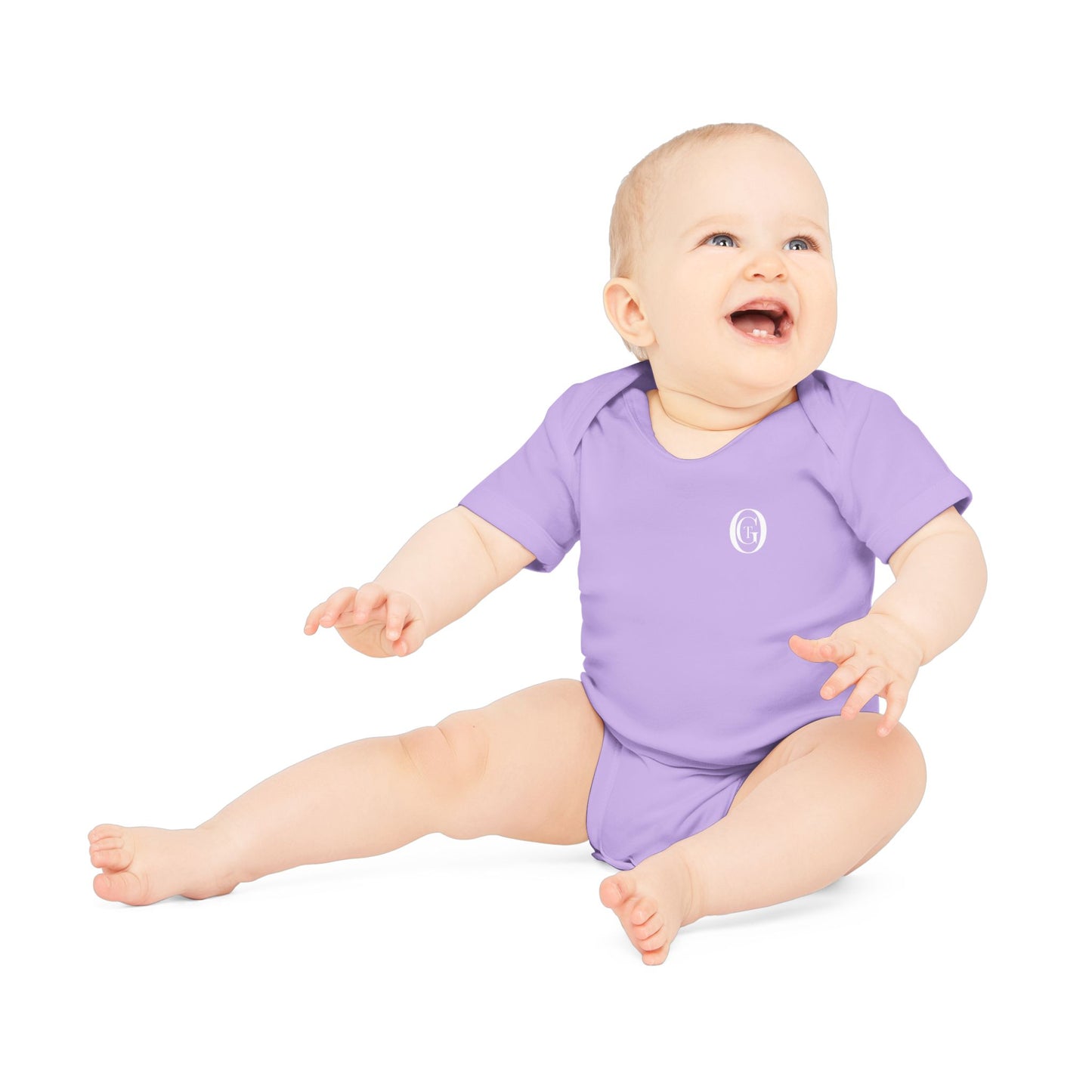 Minimal Monogram OGT Organic Baby Bodysuit