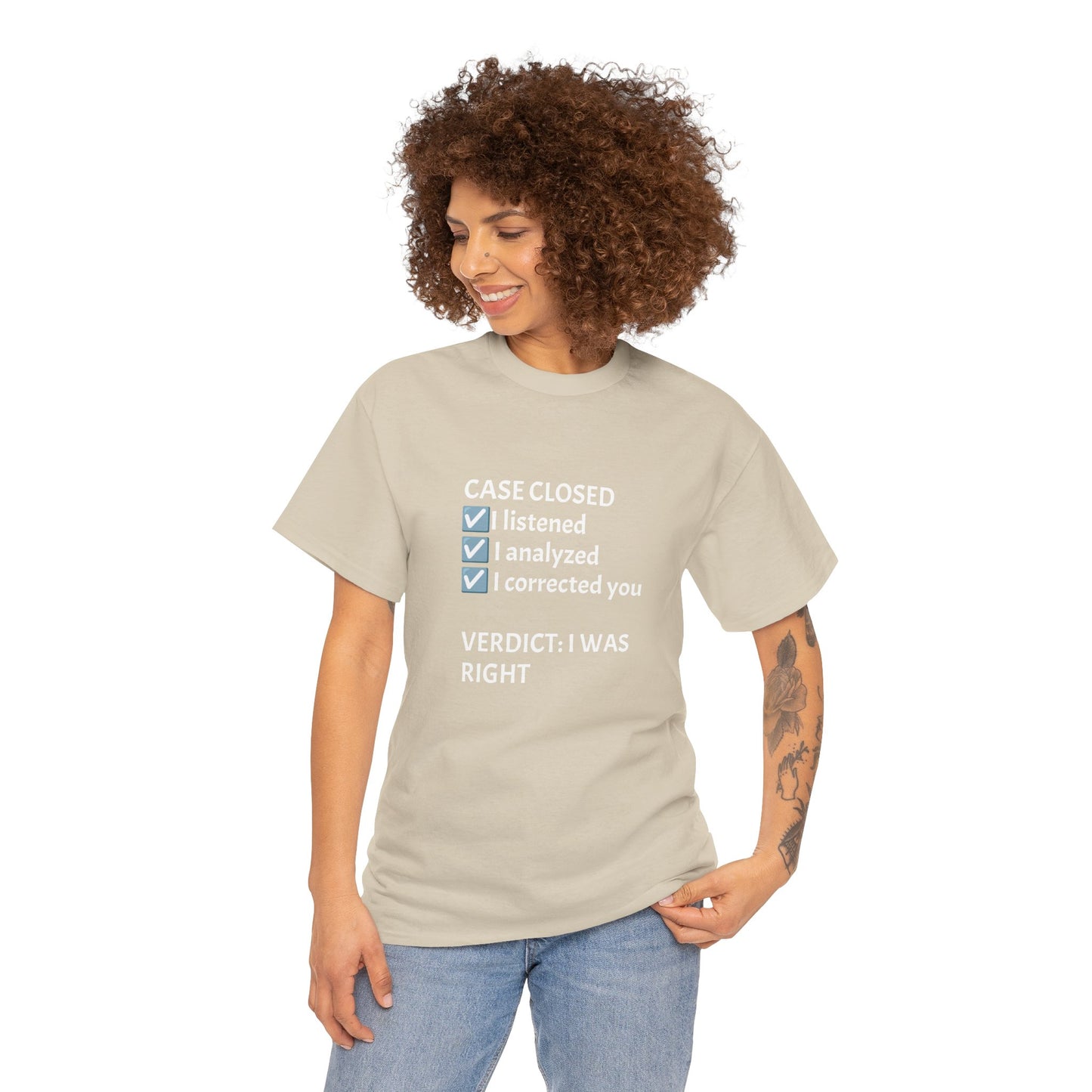 Verdict: I Was Right Tee