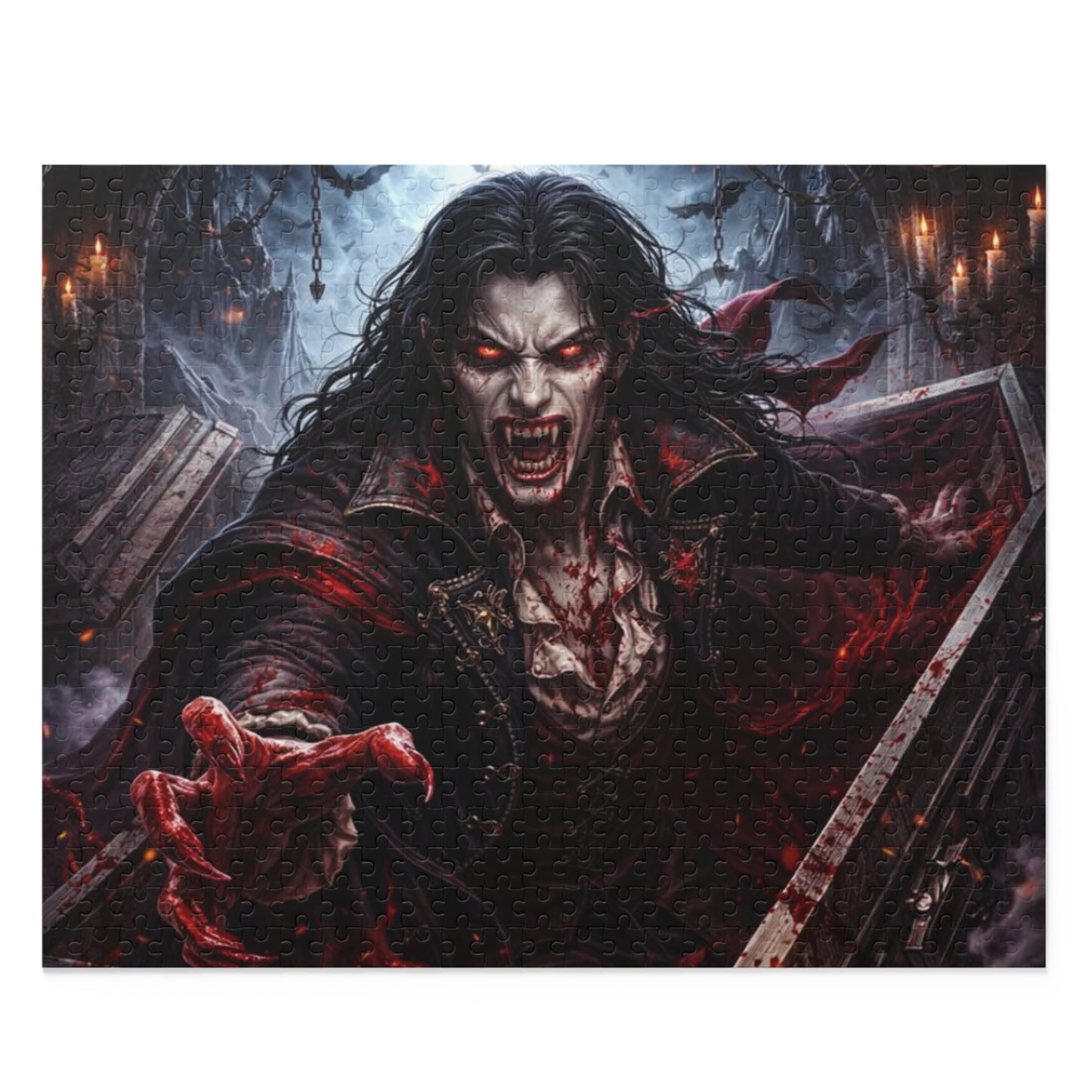 Vampire Horror Puzzle 120/252/500 pieces