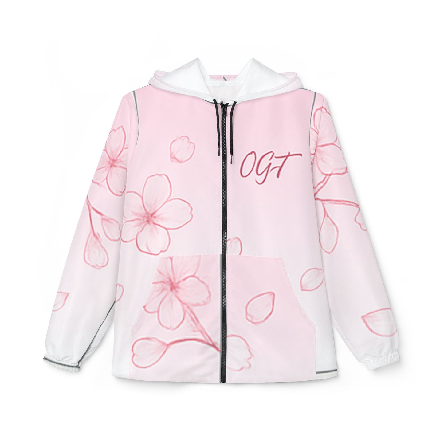 OGT Blossom Core Floral Windbreaker — Soft Pastel Streetwear