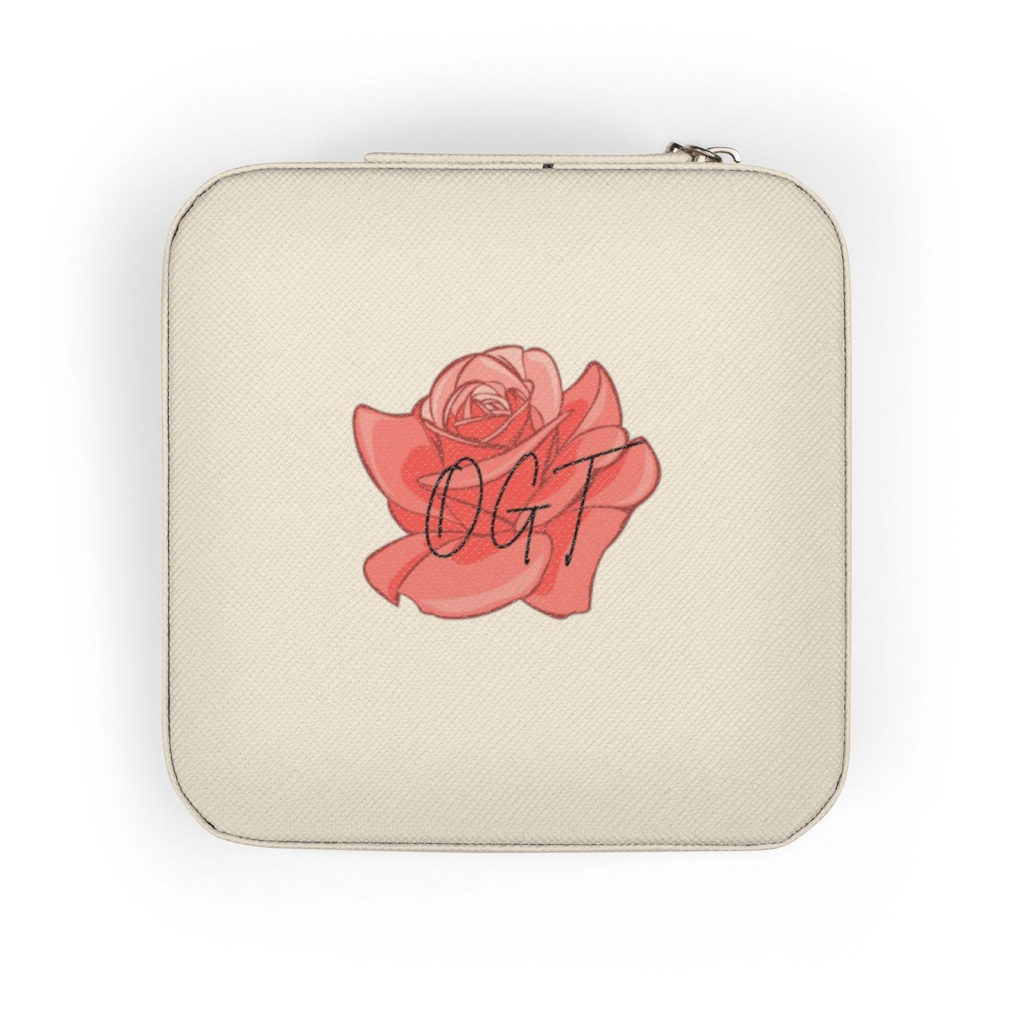 OGT Signature Rose Travel Jewelry Case
