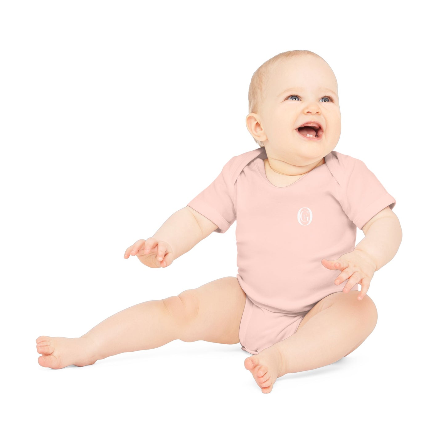 Minimal Monogram OGT Organic Baby Bodysuit