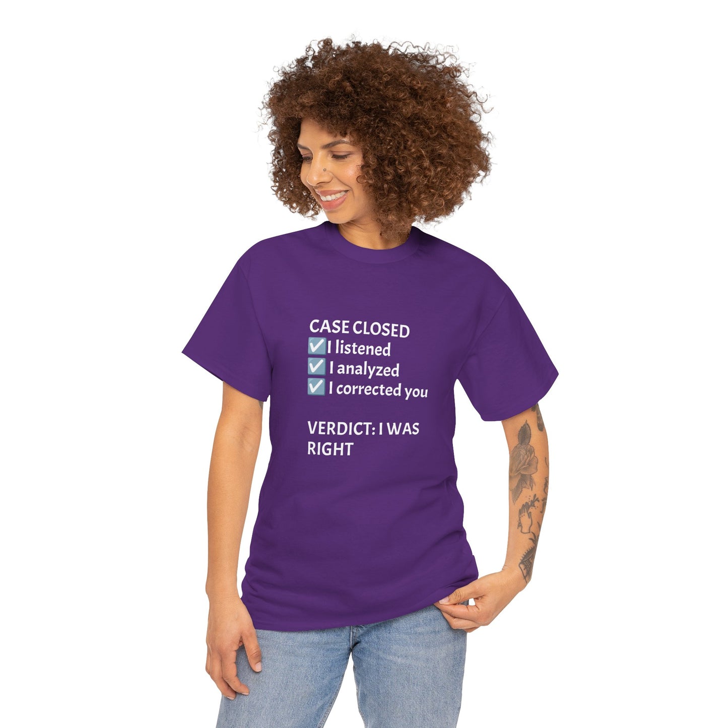 Verdict: I Was Right Tee