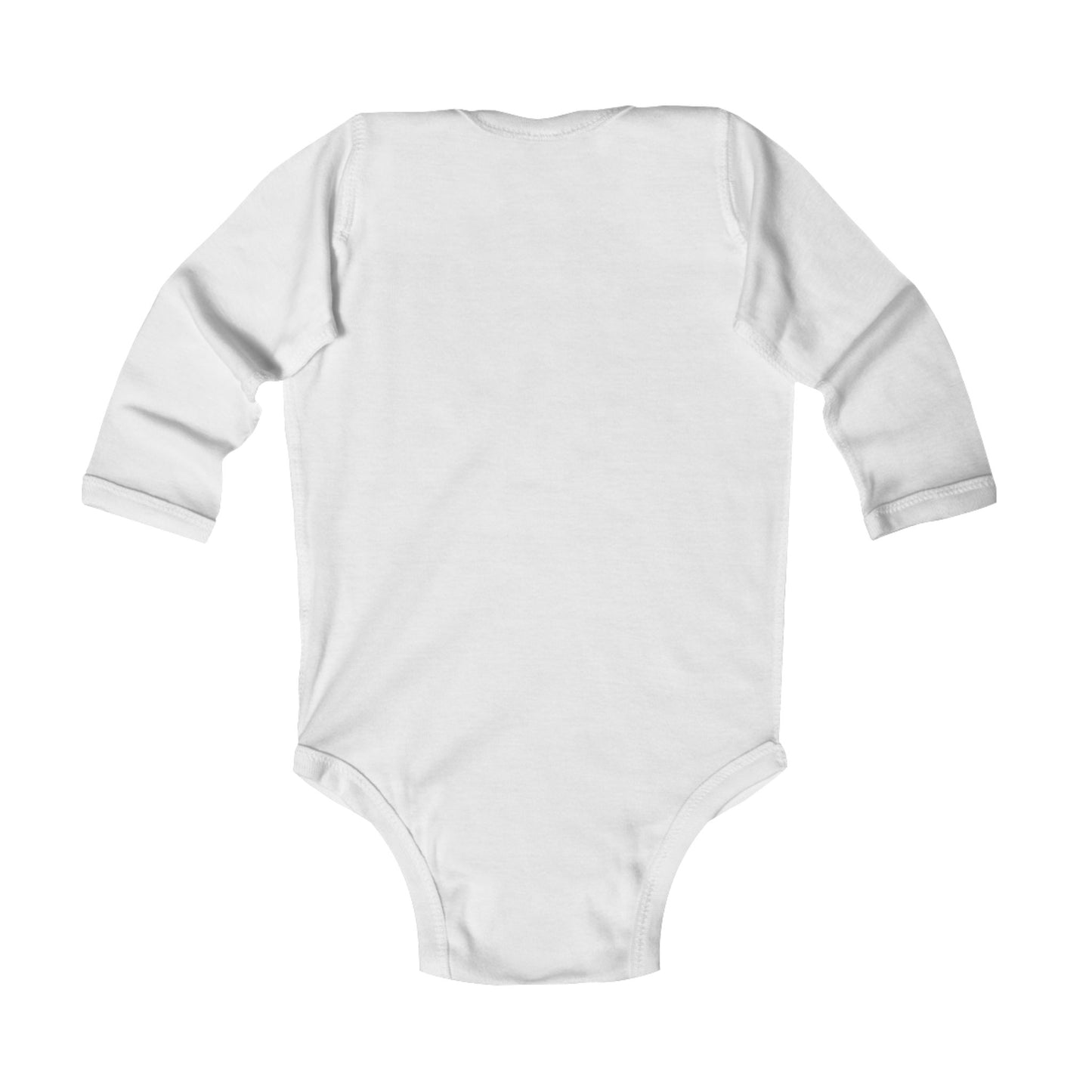 Infant Bodysuit – "Little King" Lion Crown Long Sleeve Baby Onesie