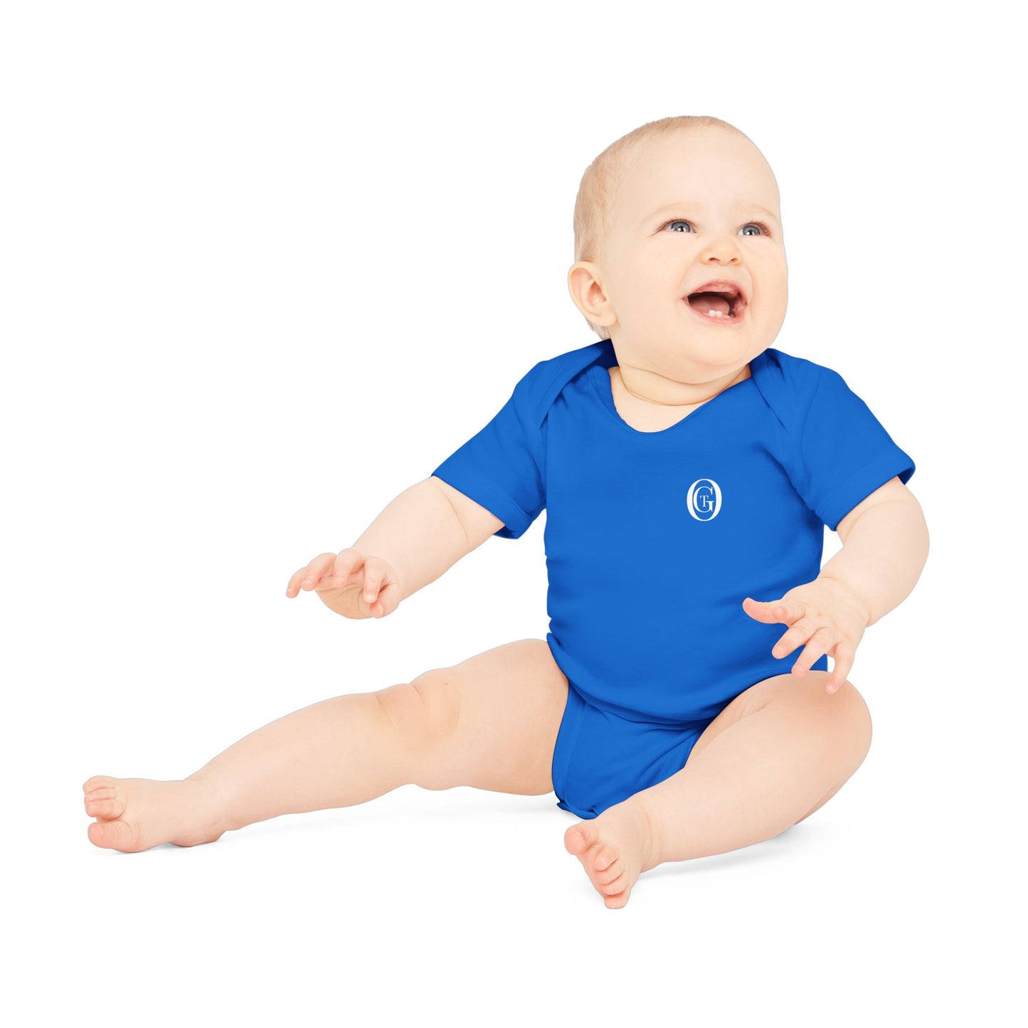 Minimal Monogram OGT Organic Baby Bodysuit