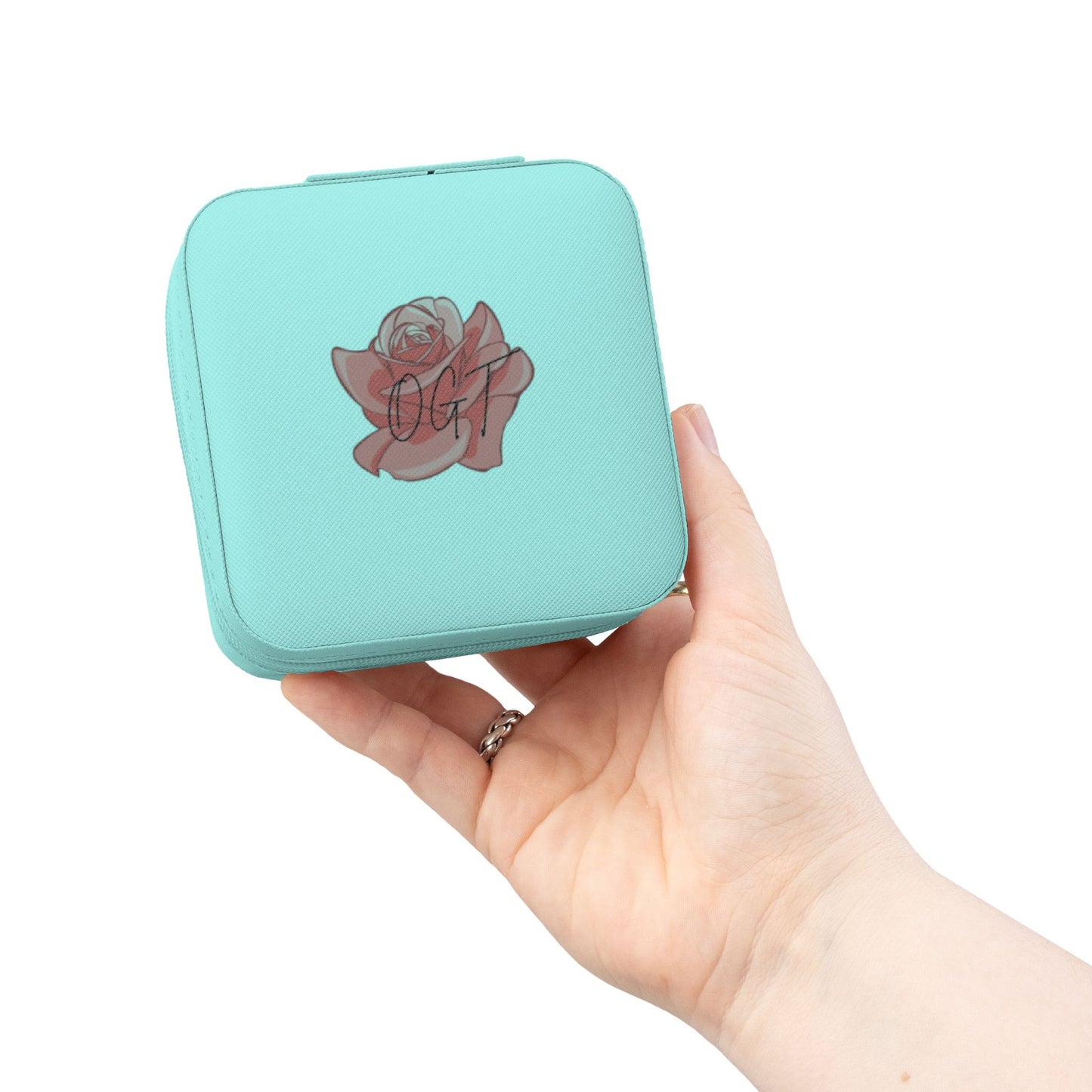 OGT Signature Rose Travel Jewelry Case