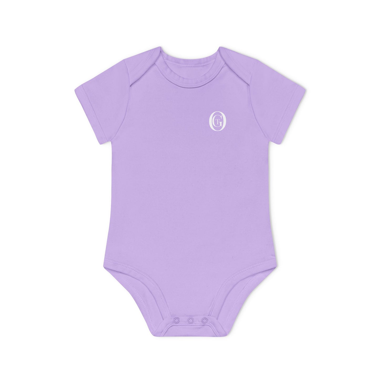 Minimal Monogram OGT Organic Baby Bodysuit