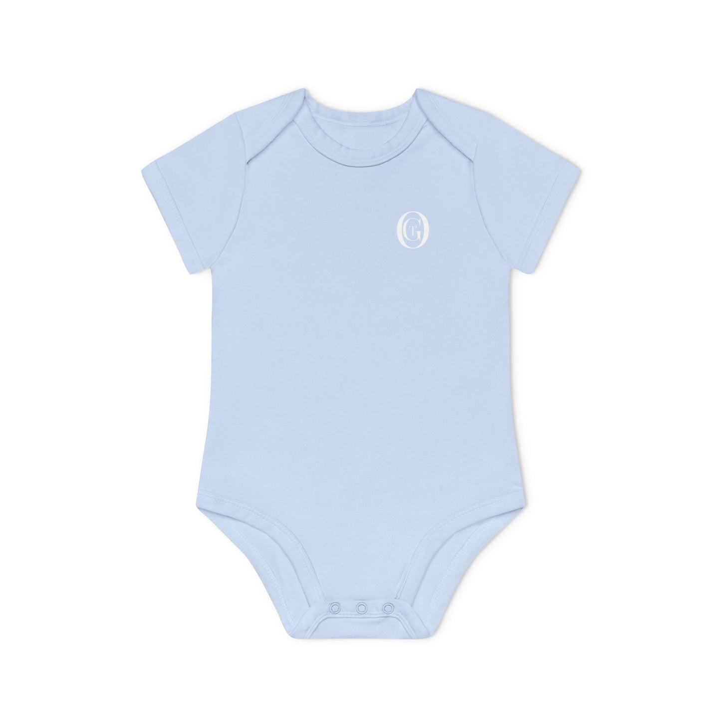 Minimal Monogram OGT Organic Baby Bodysuit