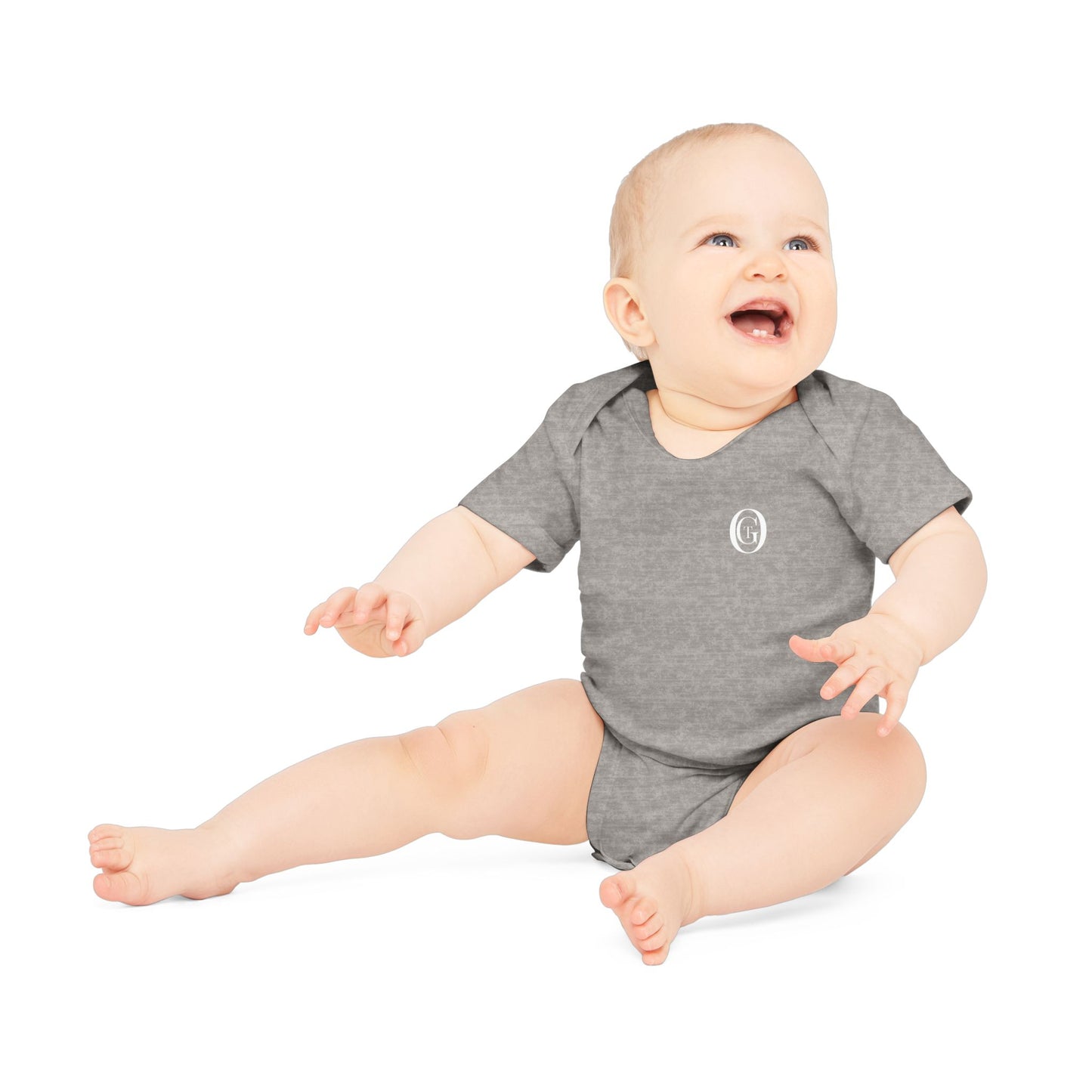 Minimal Monogram OGT Organic Baby Bodysuit