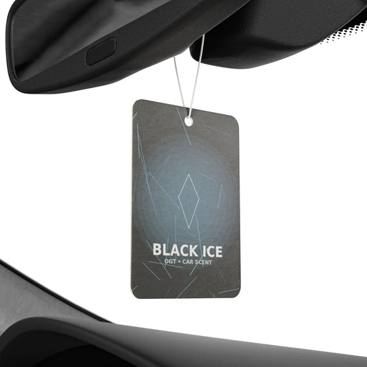 Black Ice Car Air Freshener