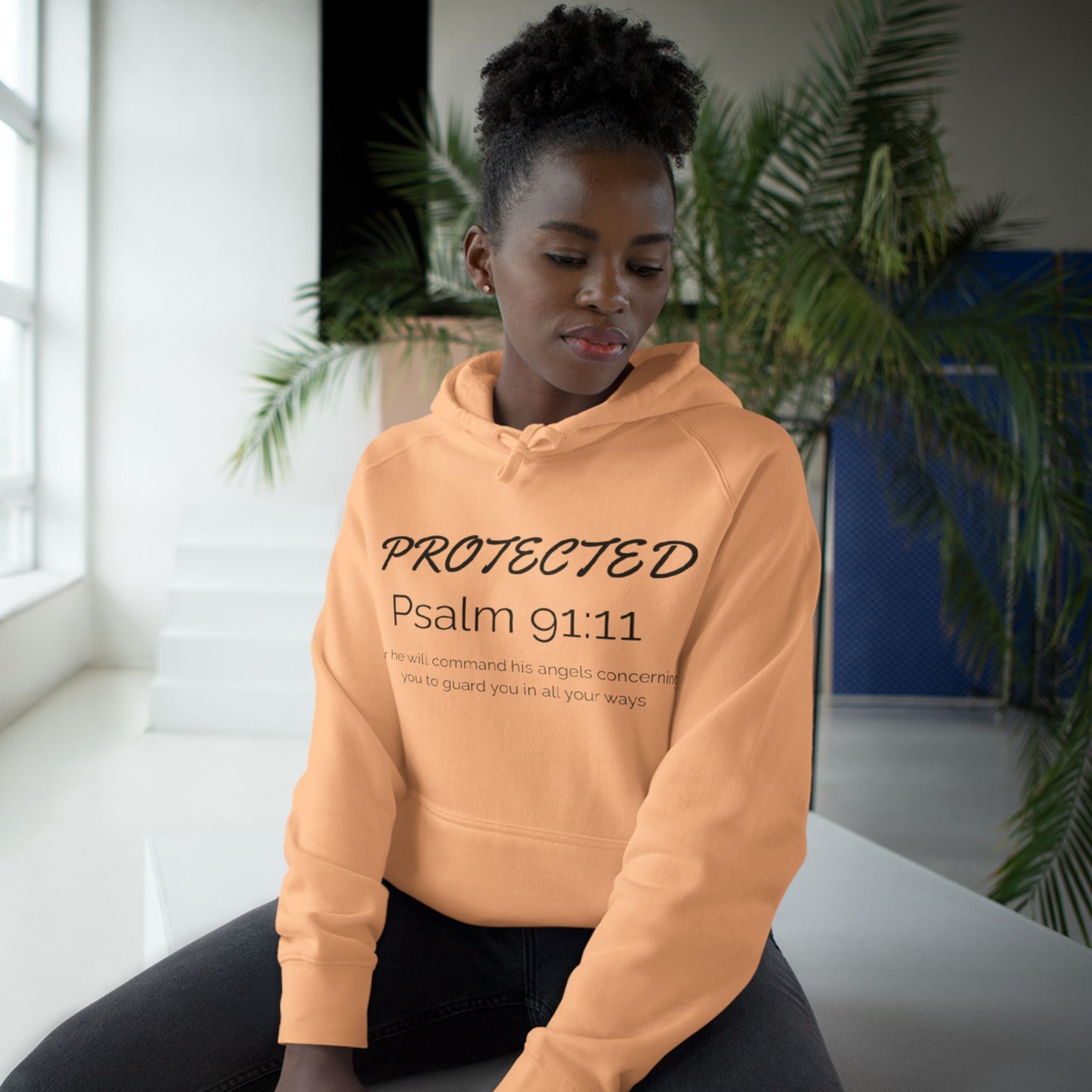 Protected Psalm 91:11 Hoodie