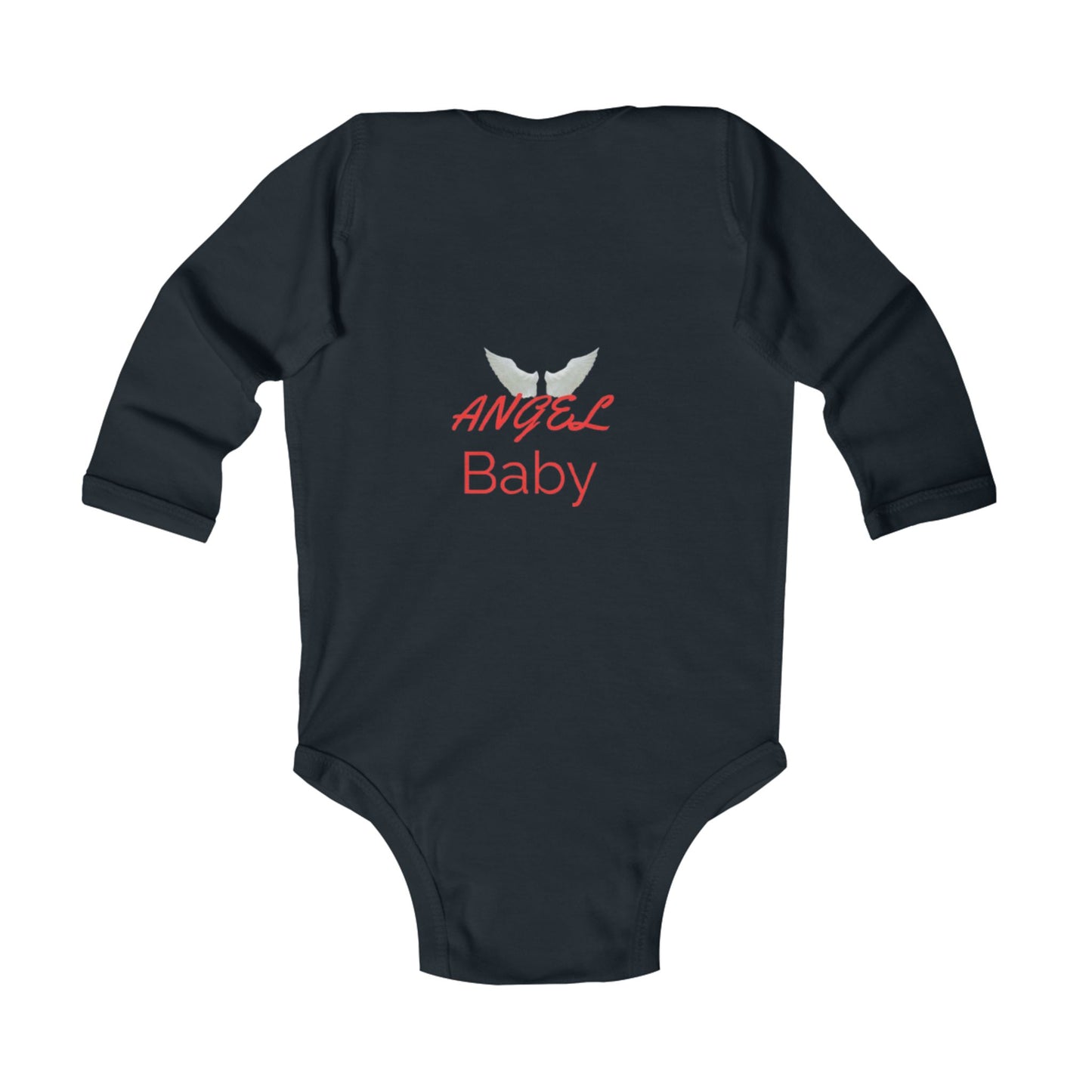 "Hand Picked by My Grandma in Heaven" Angel Baby Long Sleeve