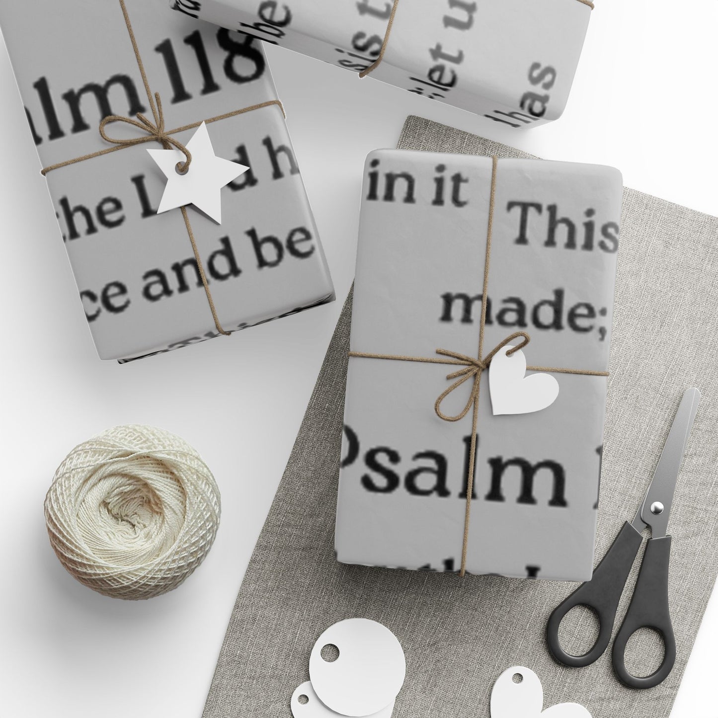 ✨ Psalm 118:24 Wrapping Paper
