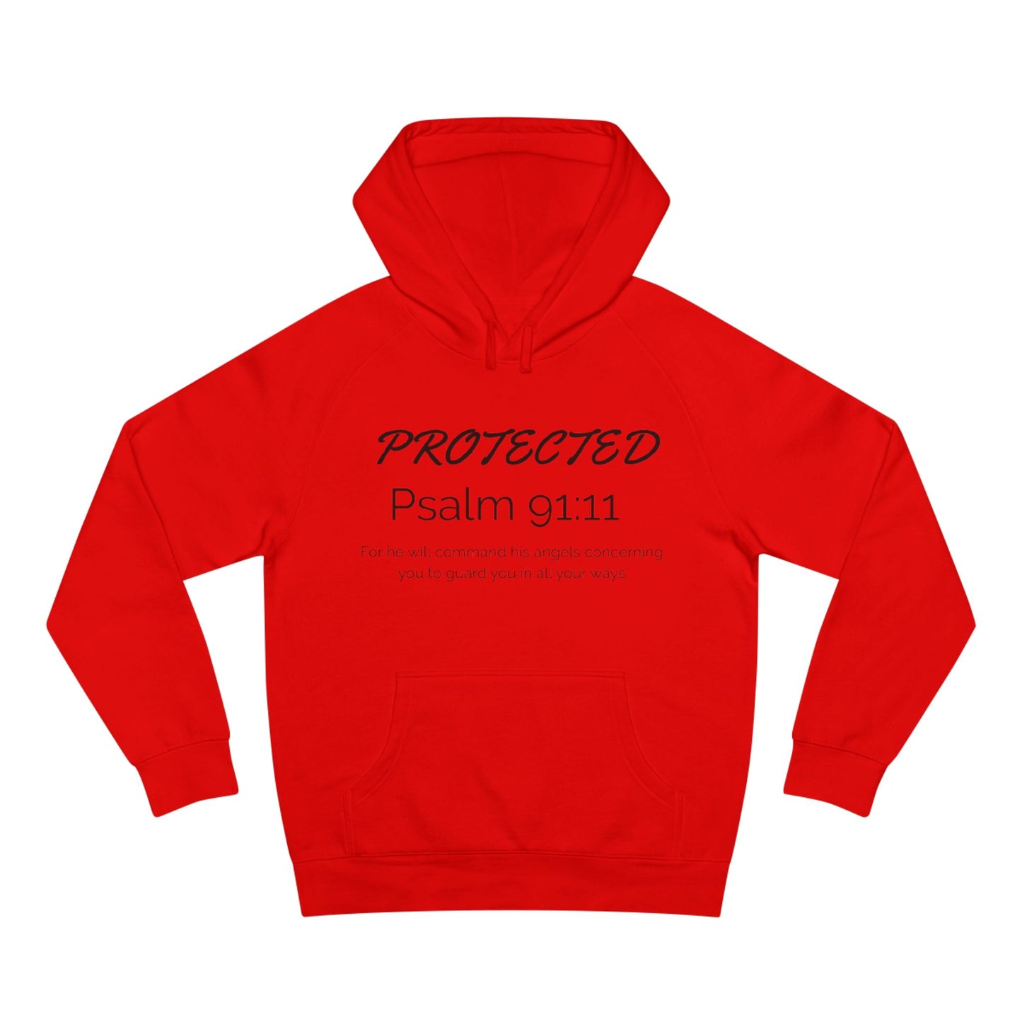 Protected Psalm 91:11 Hoodie