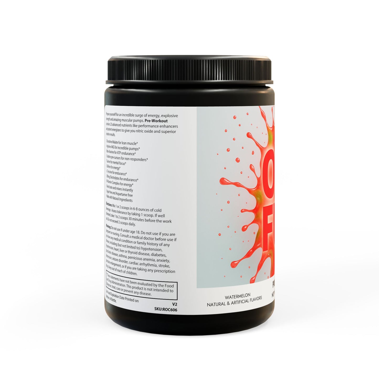 OGT 🍉 FUEL Pre-Workout 300g, 10.58oz)