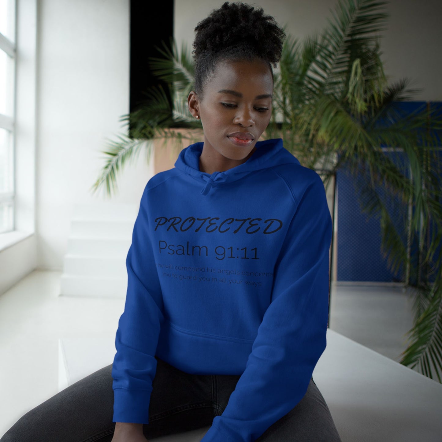 Protected Psalm 91:11 Hoodie