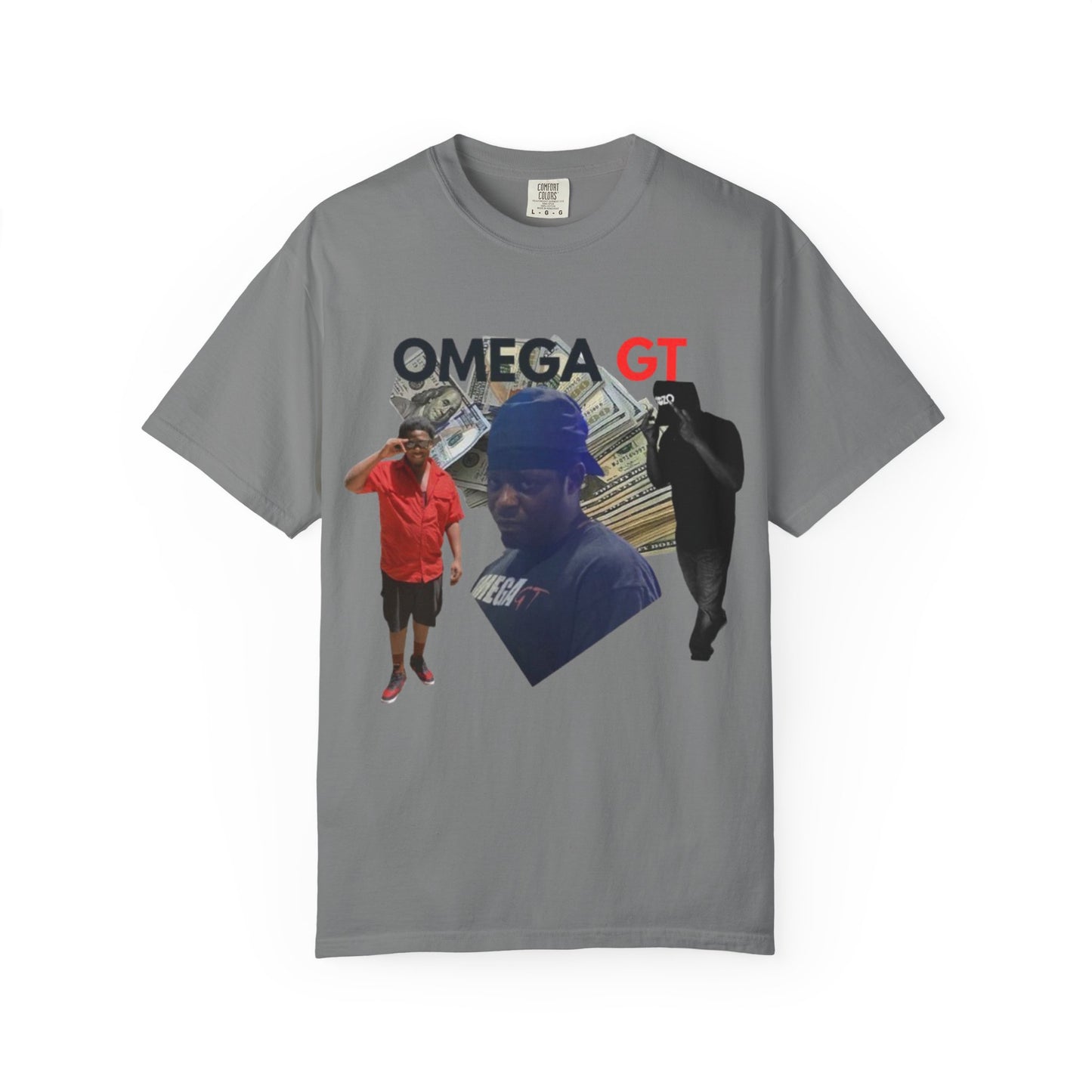 Omega GT "Pressure Tour" T-Shirt — Band Tour Tee with Dates