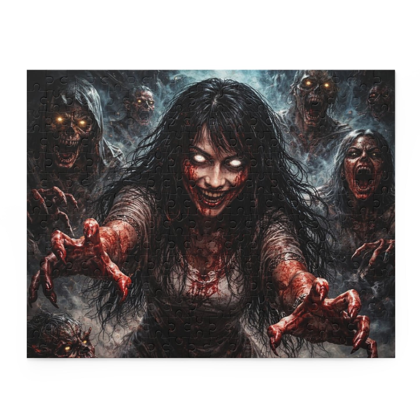 Horror Zombie Horde Puzzle  (120/252/500 pcs)