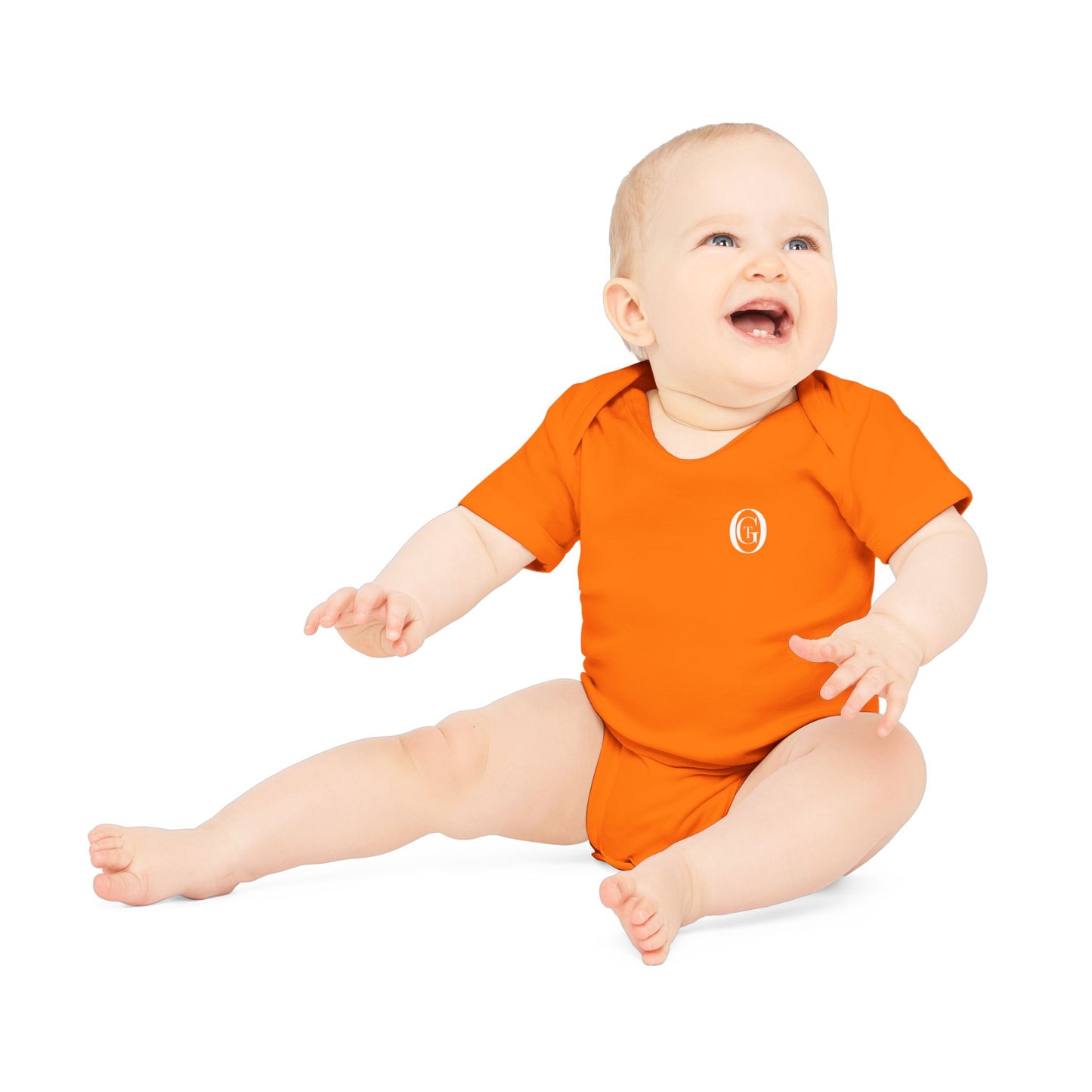 Minimal Monogram OGT Organic Baby Bodysuit