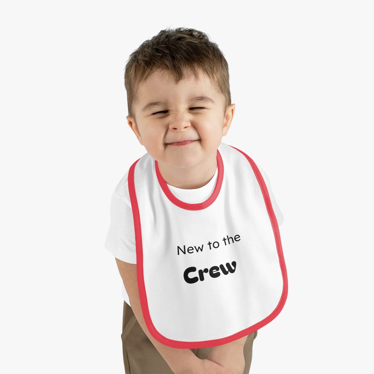 New to the Crew Baby Bib