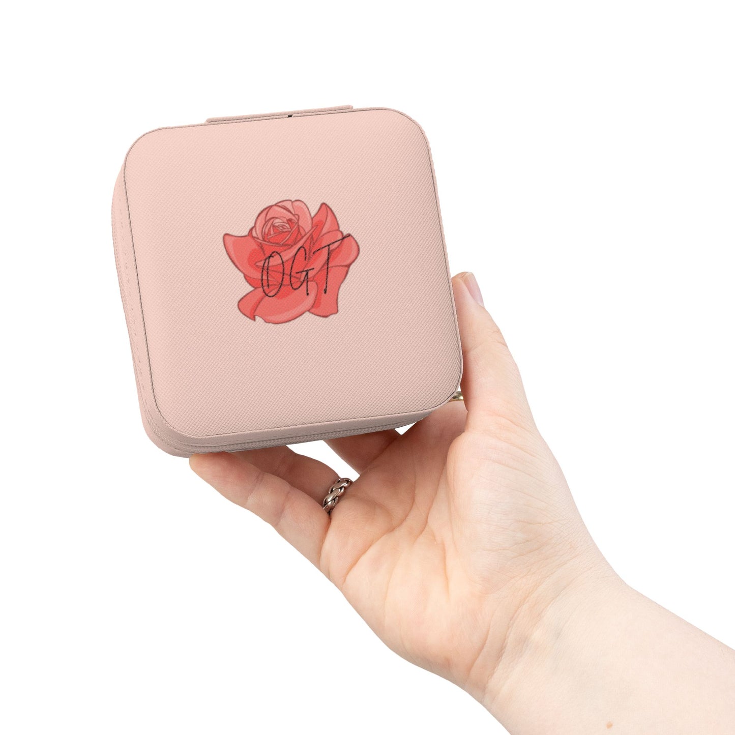 OGT Signature Rose Travel Jewelry Case