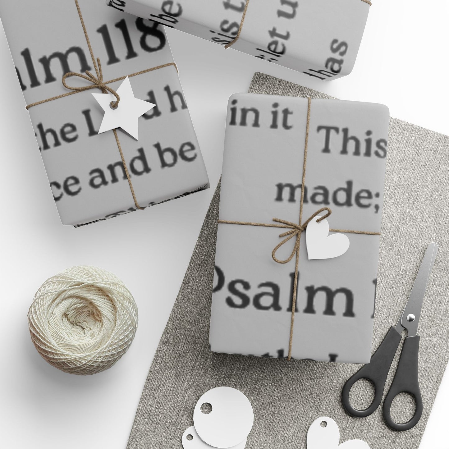 ✨ Psalm 118:24 Wrapping Paper