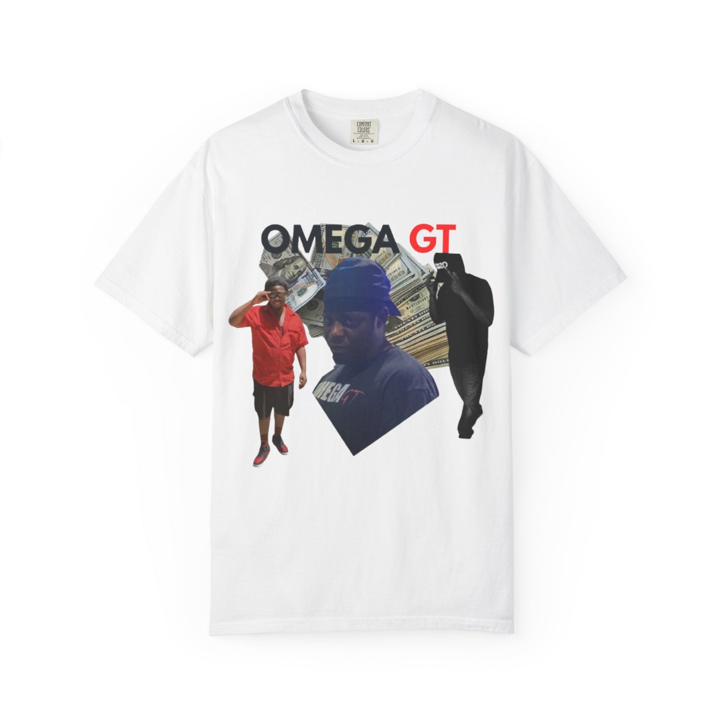 Omega GT "Pressure Tour" T-Shirt — Band Tour Tee with Dates