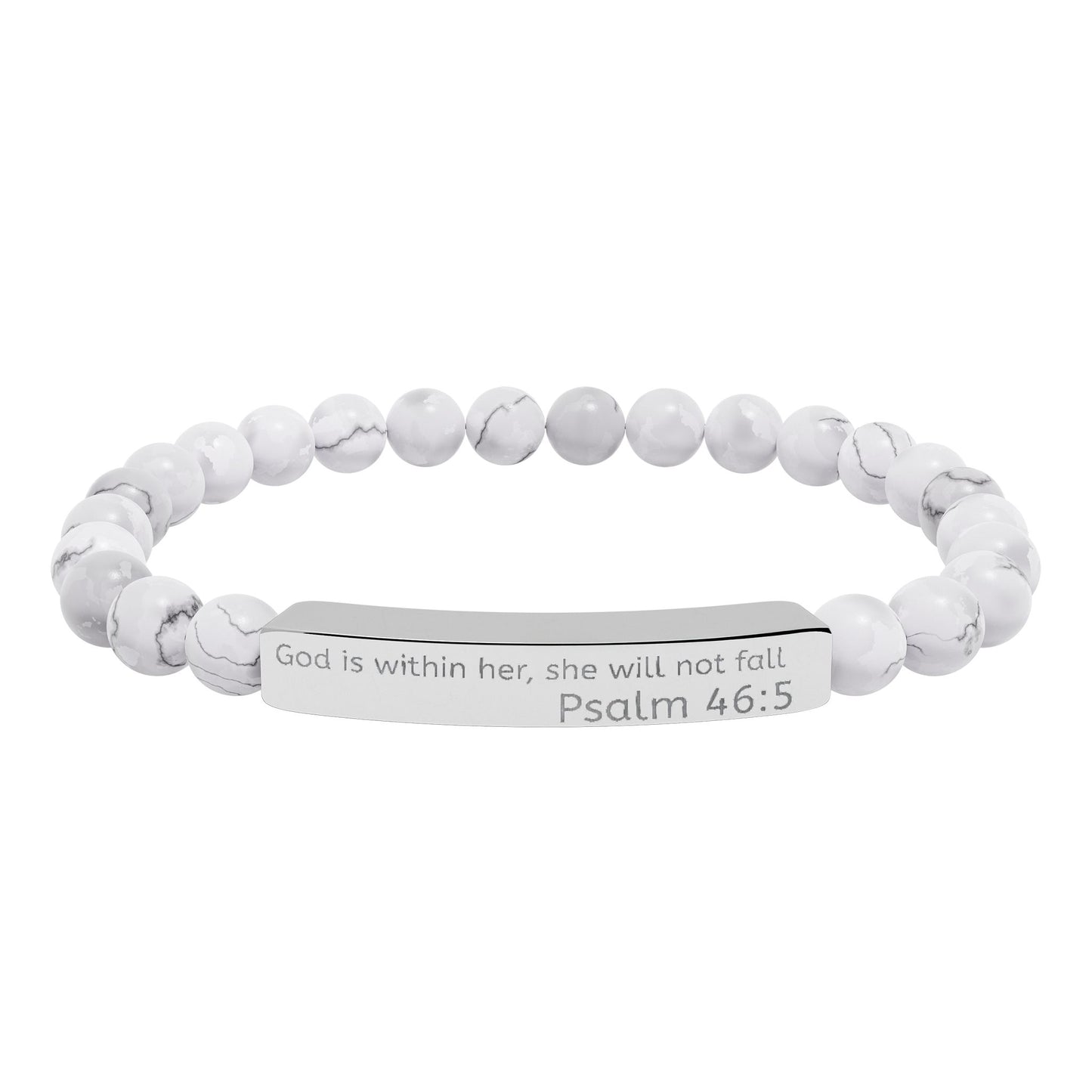Engraved Bracelet — Psalm 46:5