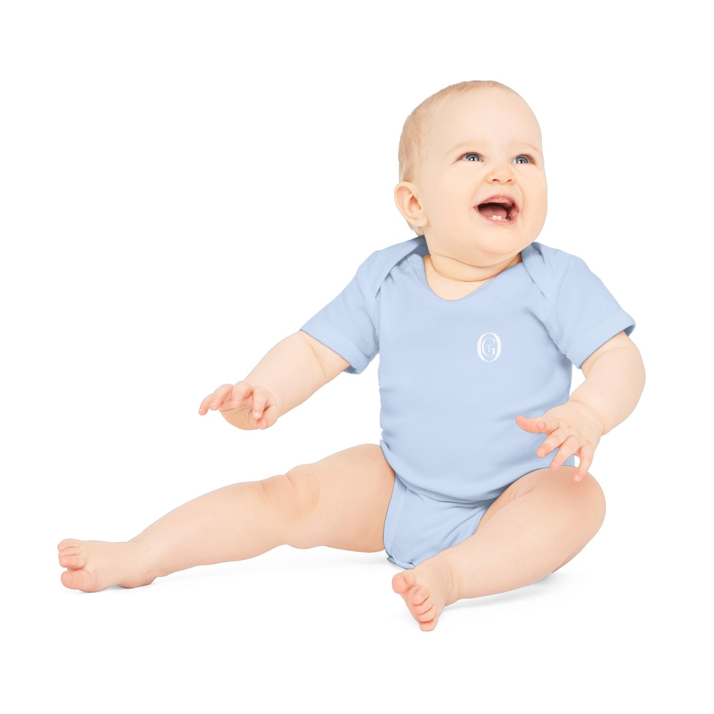 Minimal Monogram OGT Organic Baby Bodysuit