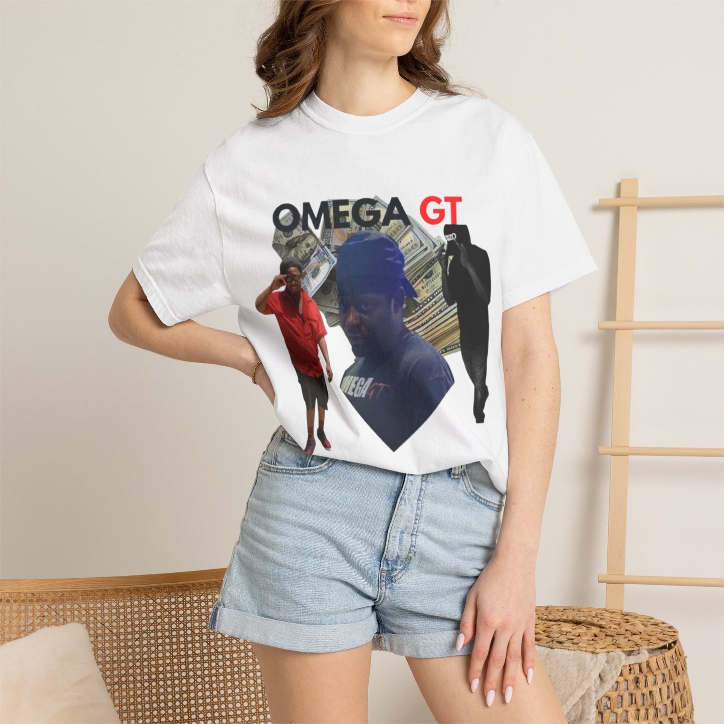 Omega GT "Pressure Tour" T-Shirt — Band Tour Tee with Dates