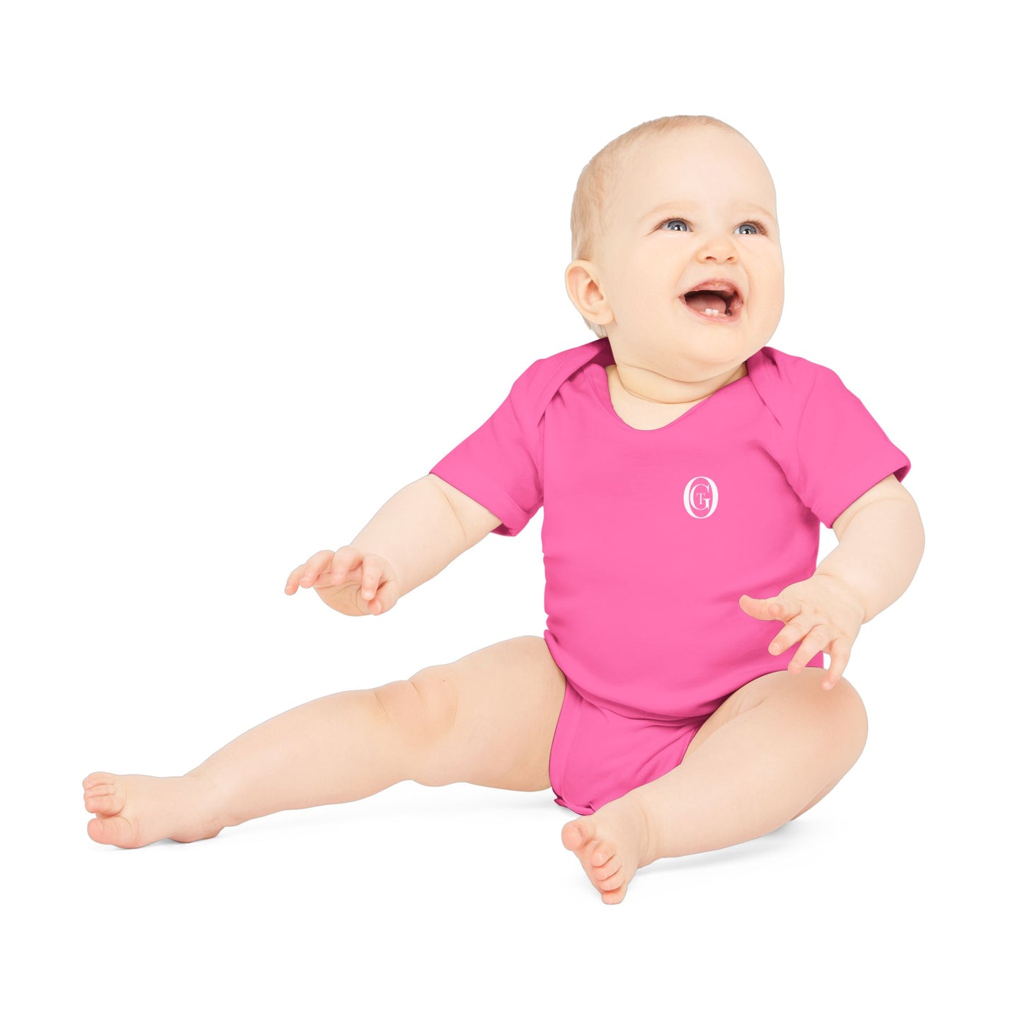 Minimal Monogram OGT Organic Baby Bodysuit