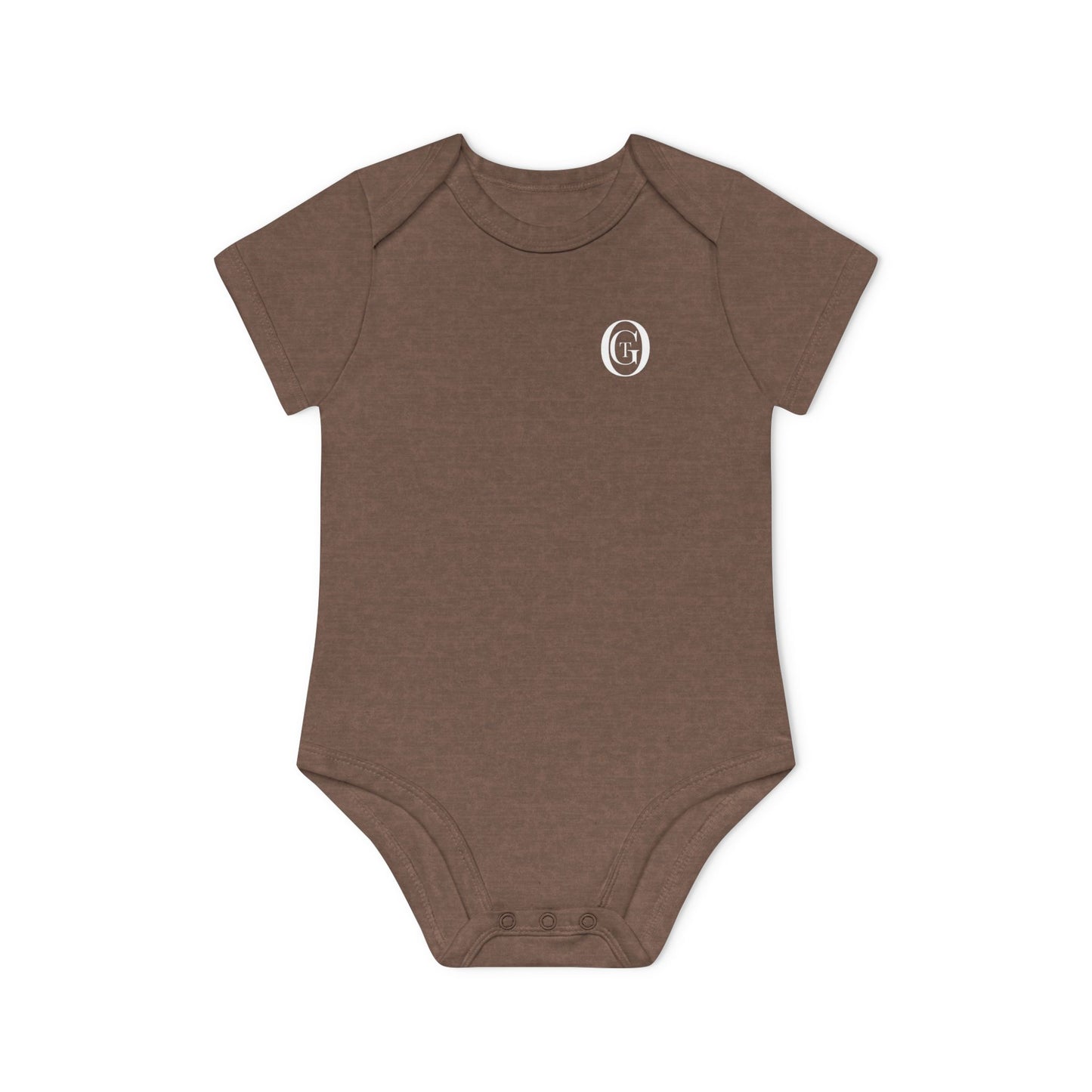 Minimal Monogram OGT Organic Baby Bodysuit