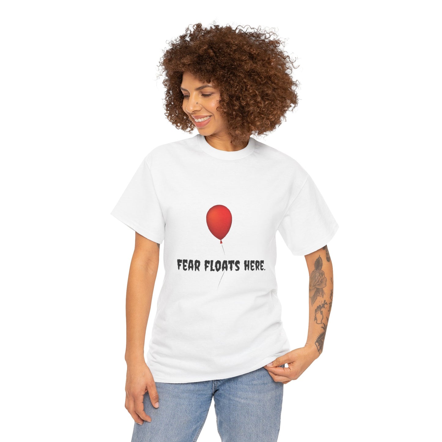 Fear Floats Here Horror Tee