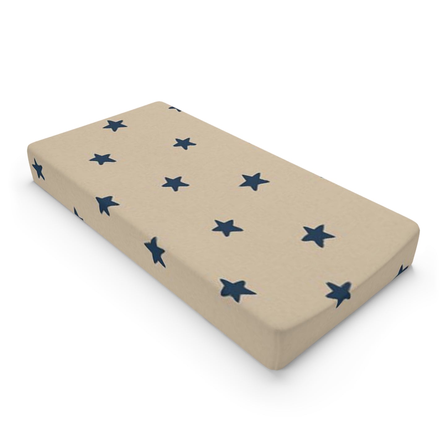 Star Pattern Baby Changing Pad Cover