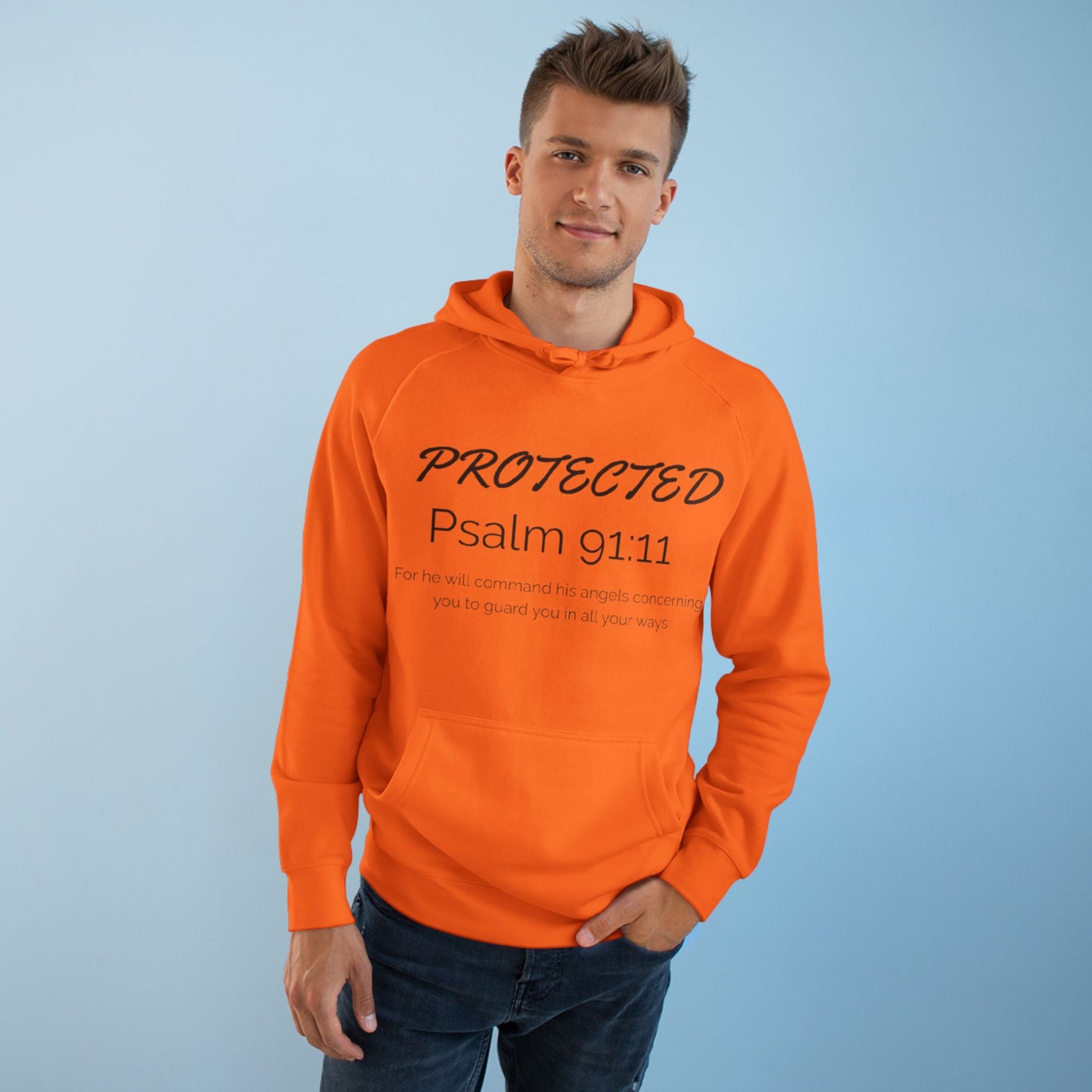 Protected Psalm 91:11 Hoodie