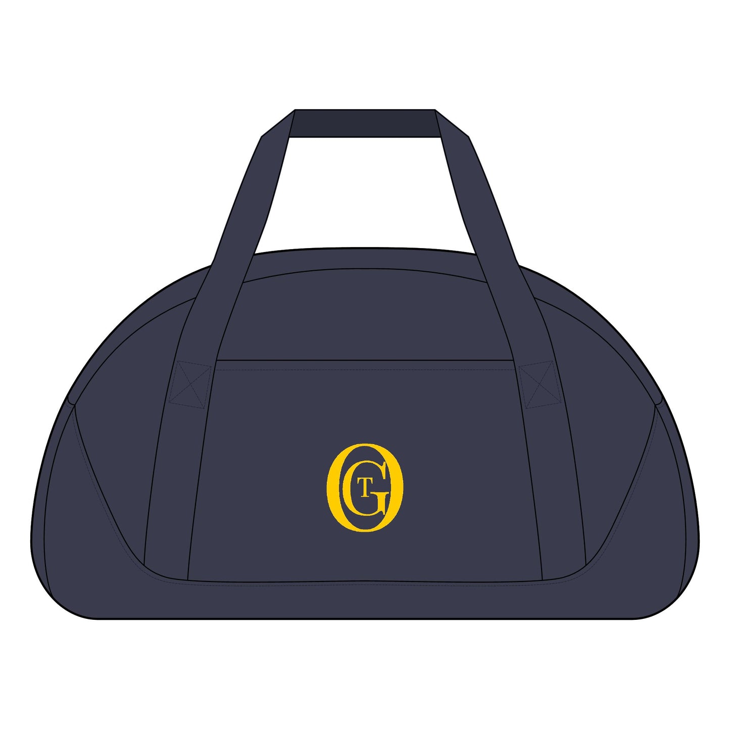 Gold OGT Embrodiered Dome Duffel Bag
