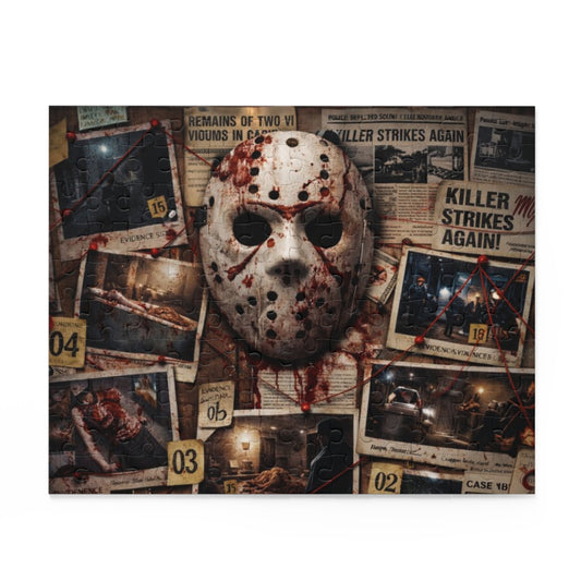 Bloody Jason Mask Murder Mystery  (120/252/500 pcs)